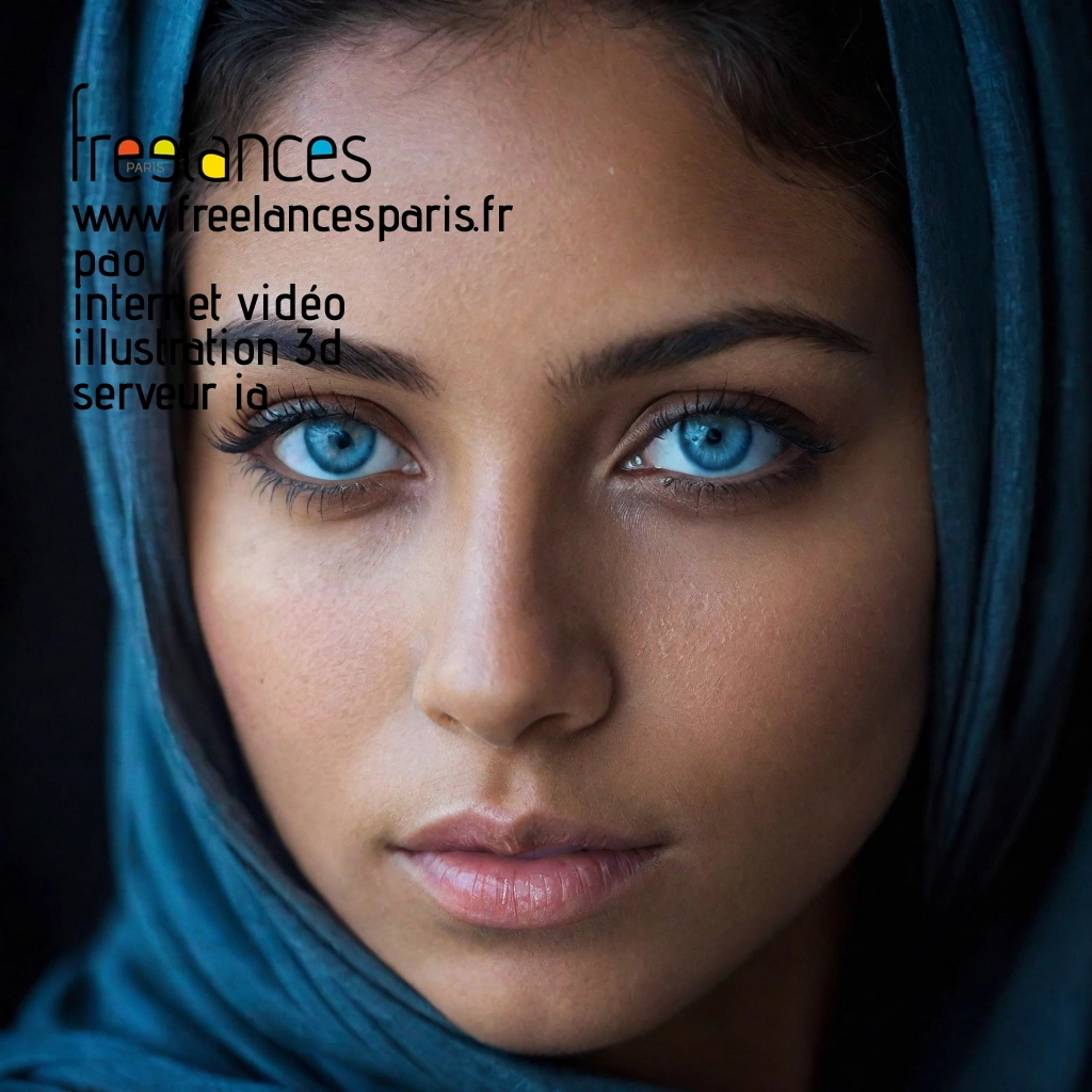 Pao mise en page internet vidéo illustration 3d serveur IA générative AI freelance paris studio de création magazines 73gt00q0